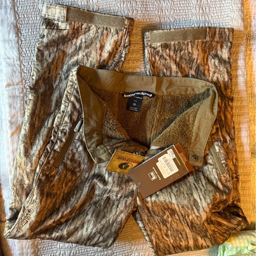 Banded wader camo pants